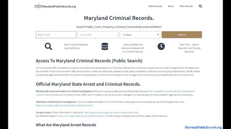The following records are not open to the public without a court order or a special provision of the law: Original documents that have been copied for the purpose of redacting confidential information. Criminal History Record – (Computerized CJIS, Federal Databases, and MVA with request for privacy only) Pre-sentence Investigation Report